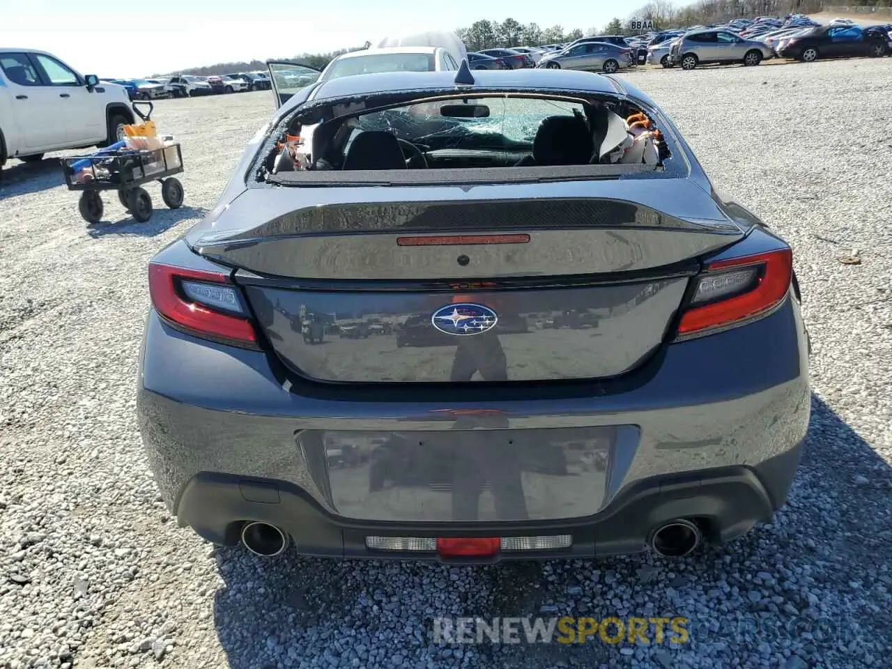 6 fotografías del automóvil dañado JF1ZDBE13P9707405 SUBARU BRZ 2023
