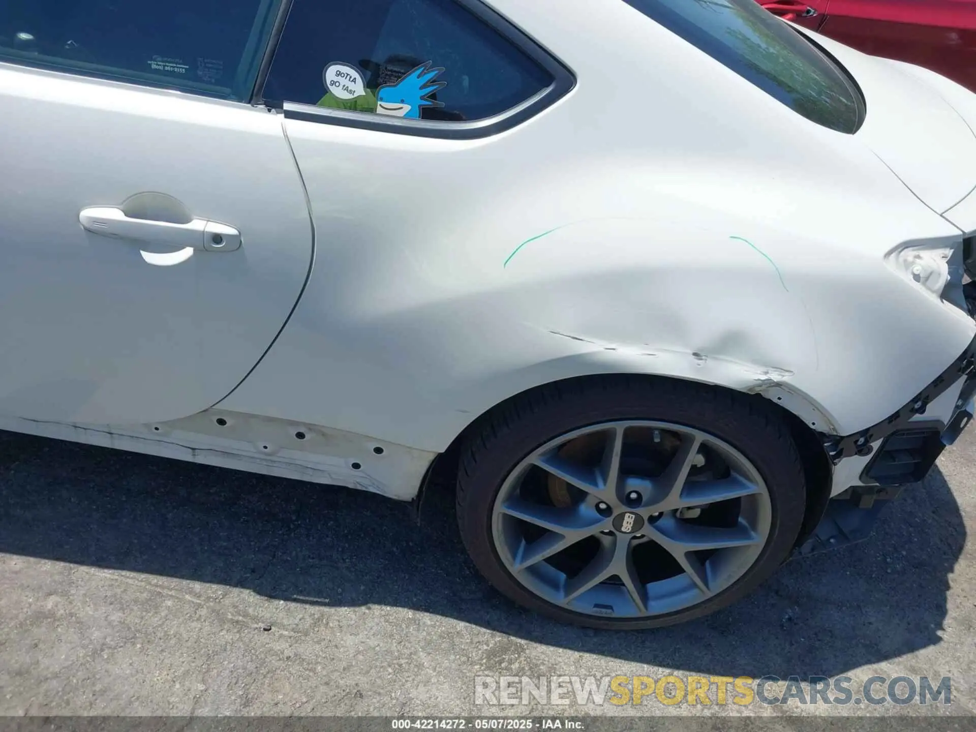 17 fotografías del automóvil dañado JF1ZDBE14P9703766 SUBARU BRZ 2023