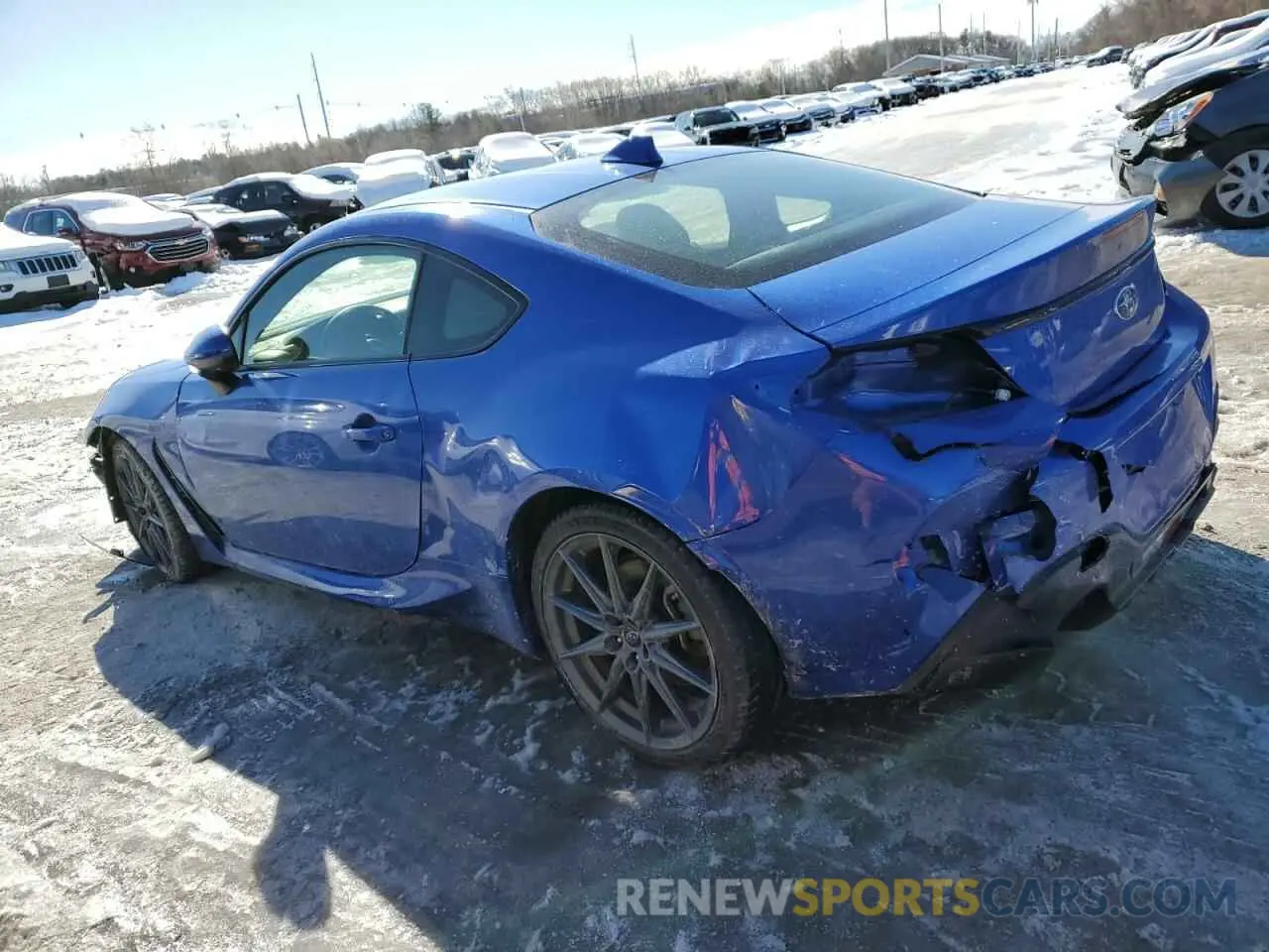 2 fotografías del automóvil dañado JF1ZDBE19P9705416 SUBARU BRZ 2023