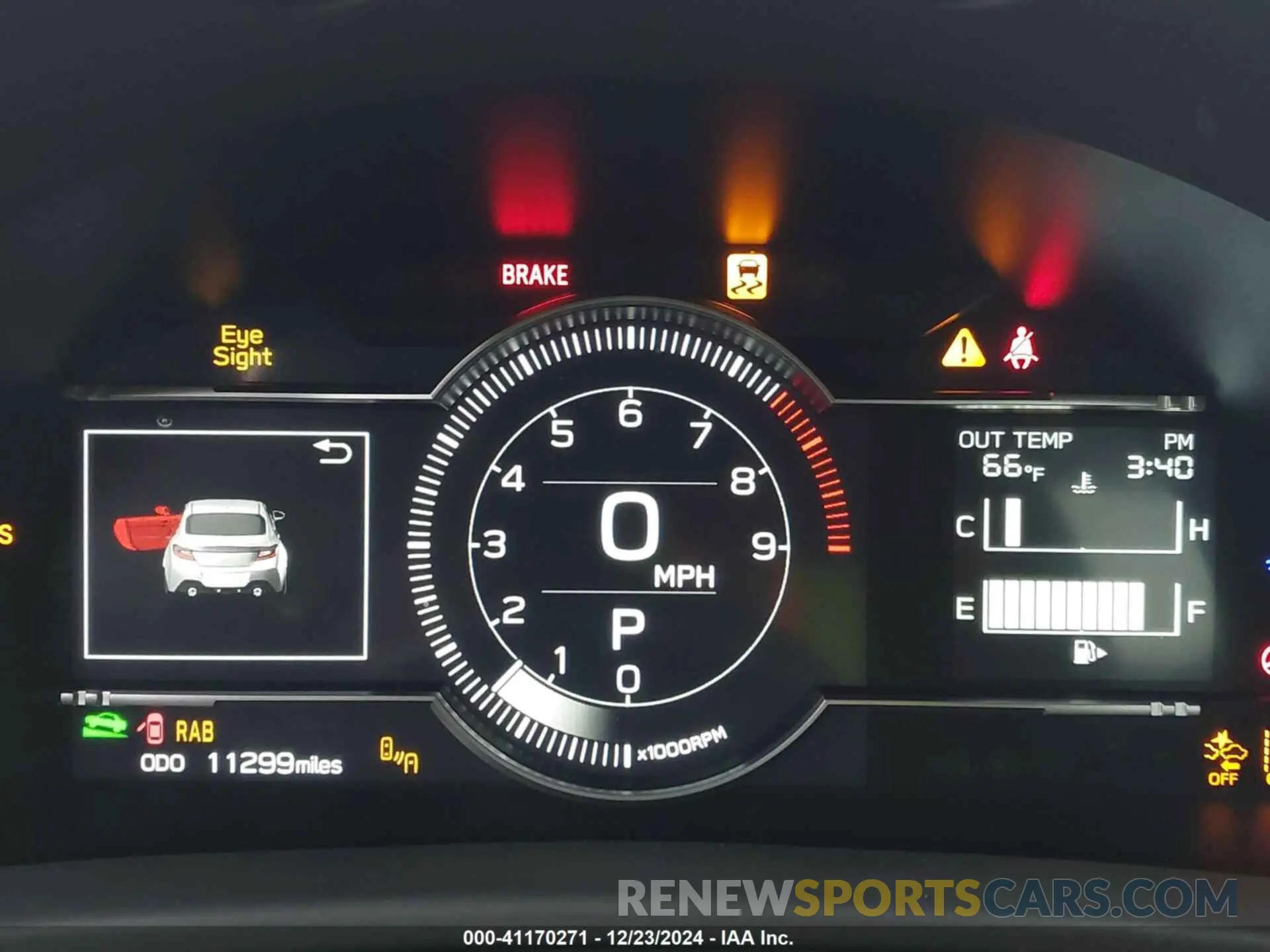 7 fotografías del automóvil dañado JF1ZDBF19P8703525 SUBARU BRZ 2023
