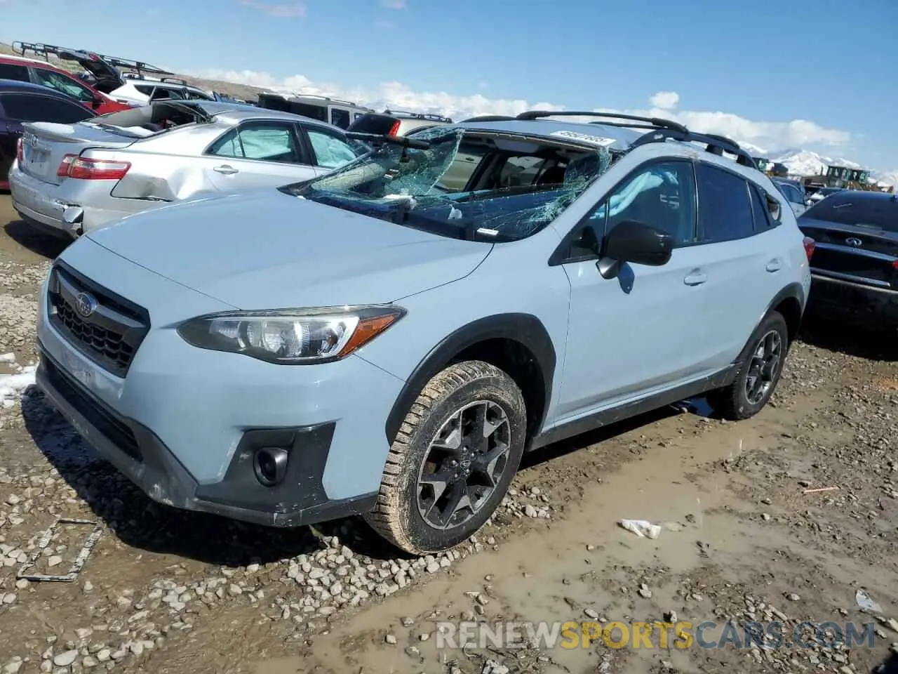 1 fotografías del automóvil dañado JF2GTAAC0KH210303 SUBARU CROSSTREK 2019