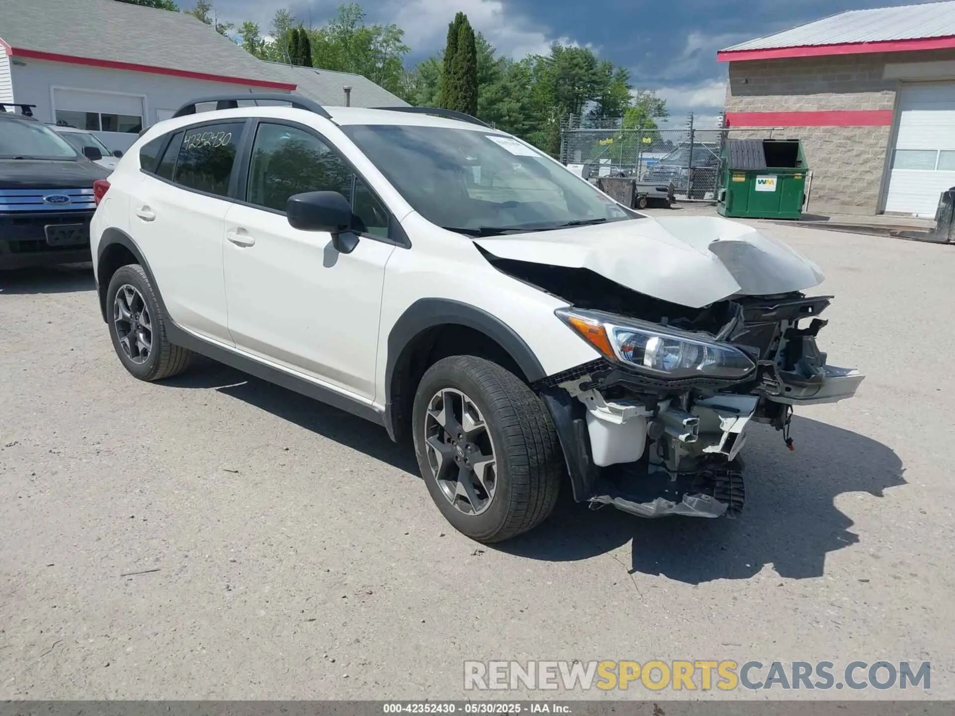 1 fotografías del automóvil dañado JF2GTAAC1K8396224 SUBARU CROSSTREK 2019