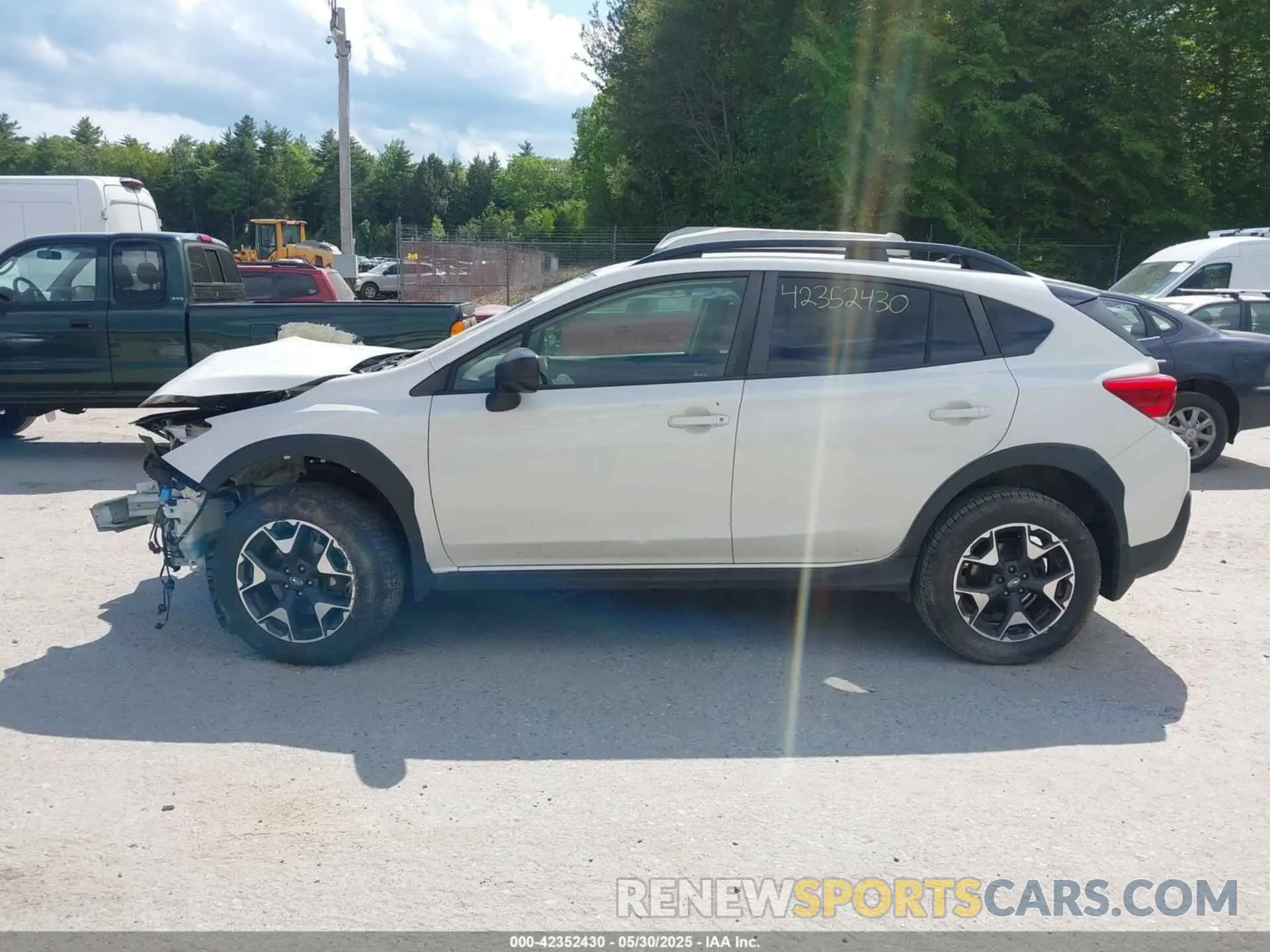 13 fotografías del automóvil dañado JF2GTAAC1K8396224 SUBARU CROSSTREK 2019