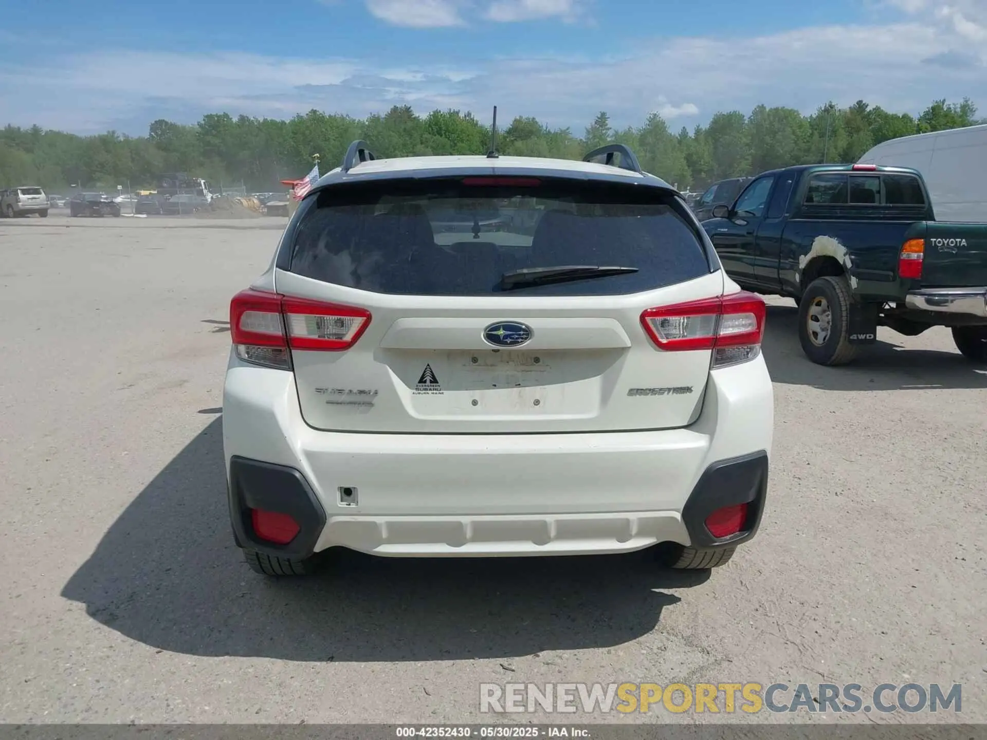 15 fotografías del automóvil dañado JF2GTAAC1K8396224 SUBARU CROSSTREK 2019