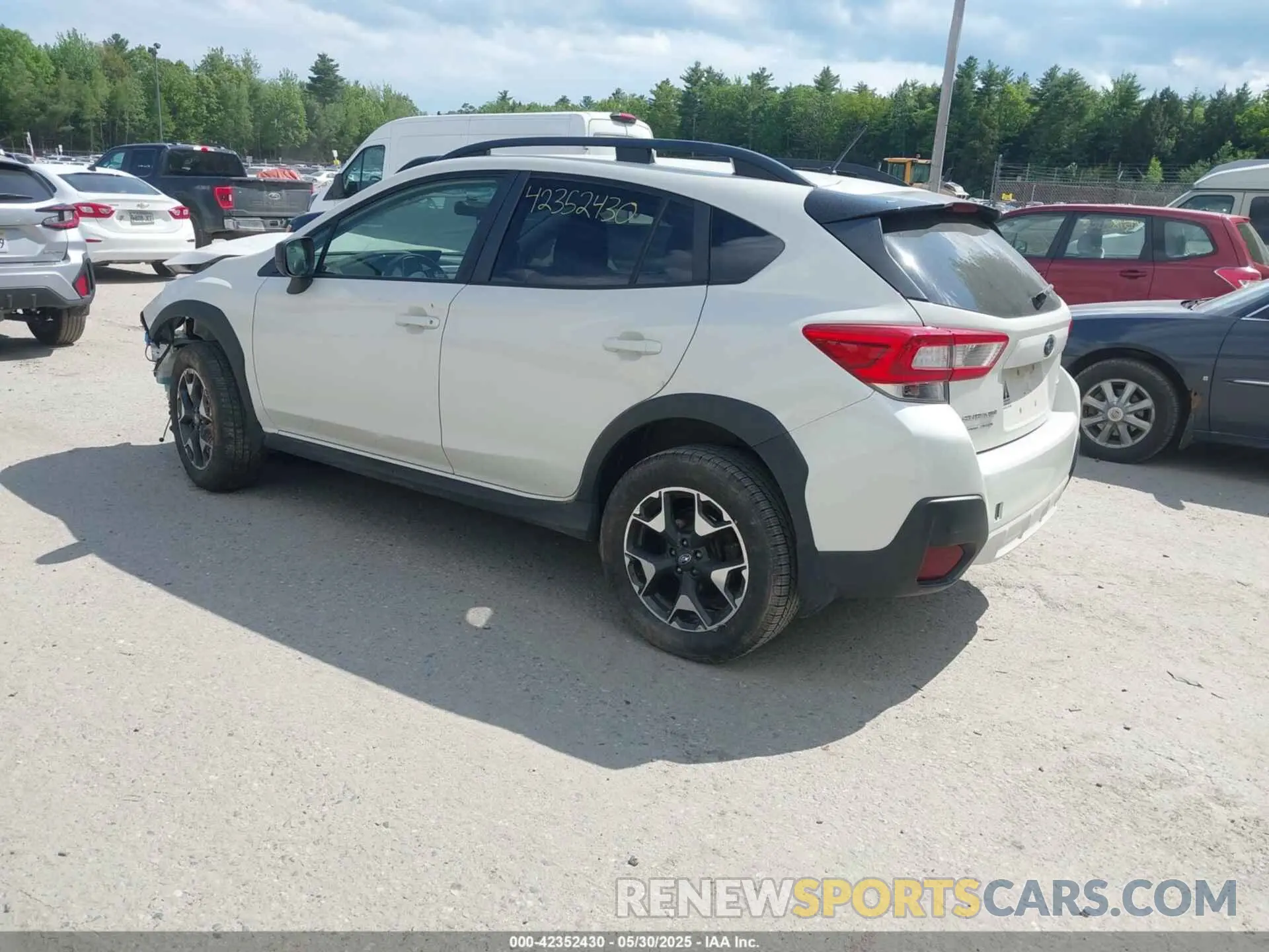 3 fotografías del automóvil dañado JF2GTAAC1K8396224 SUBARU CROSSTREK 2019