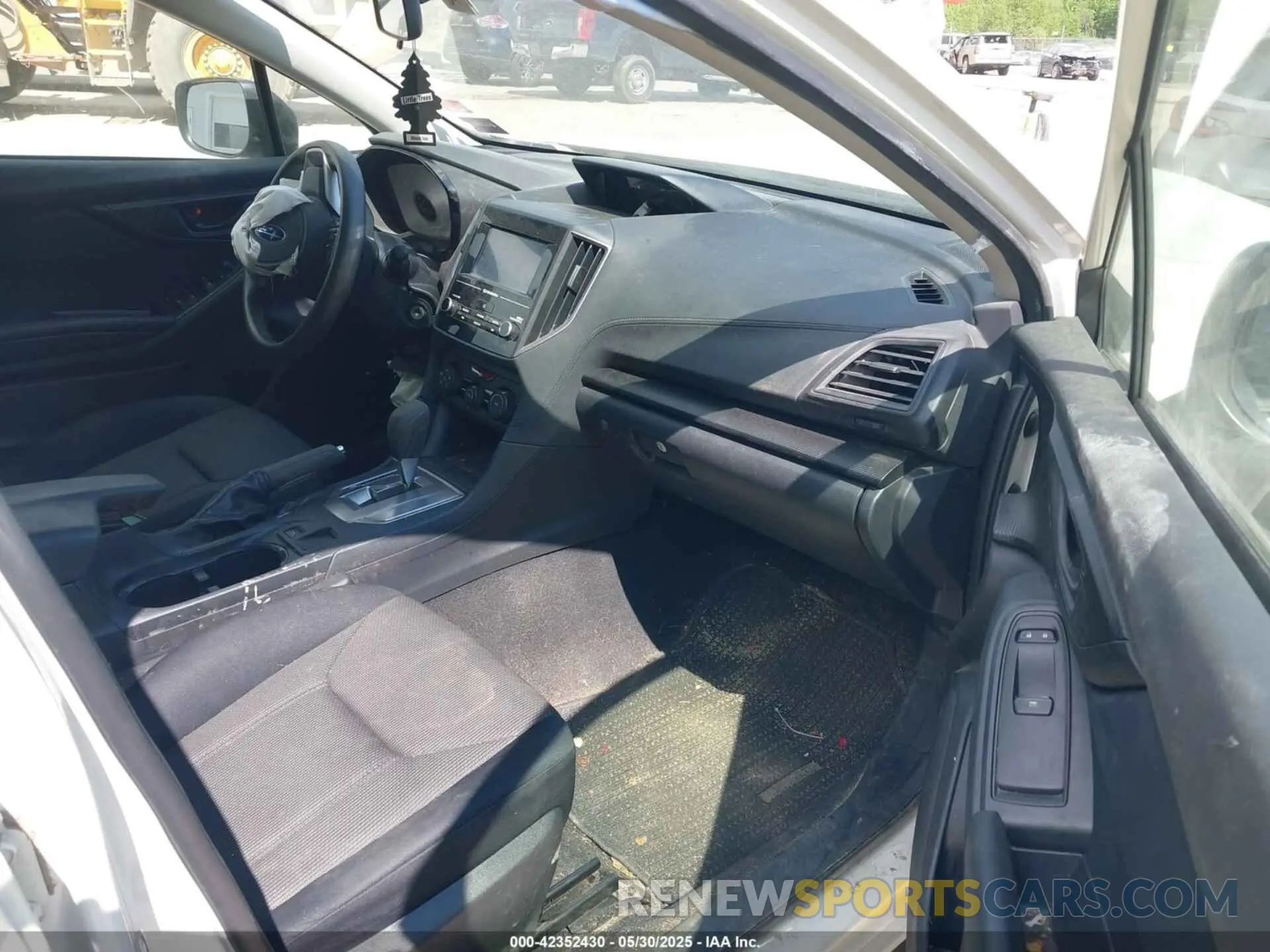 5 fotografías del automóvil dañado JF2GTAAC1K8396224 SUBARU CROSSTREK 2019
