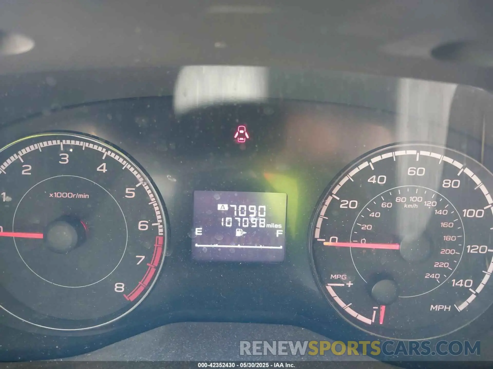 7 fotografías del automóvil dañado JF2GTAAC1K8396224 SUBARU CROSSTREK 2019