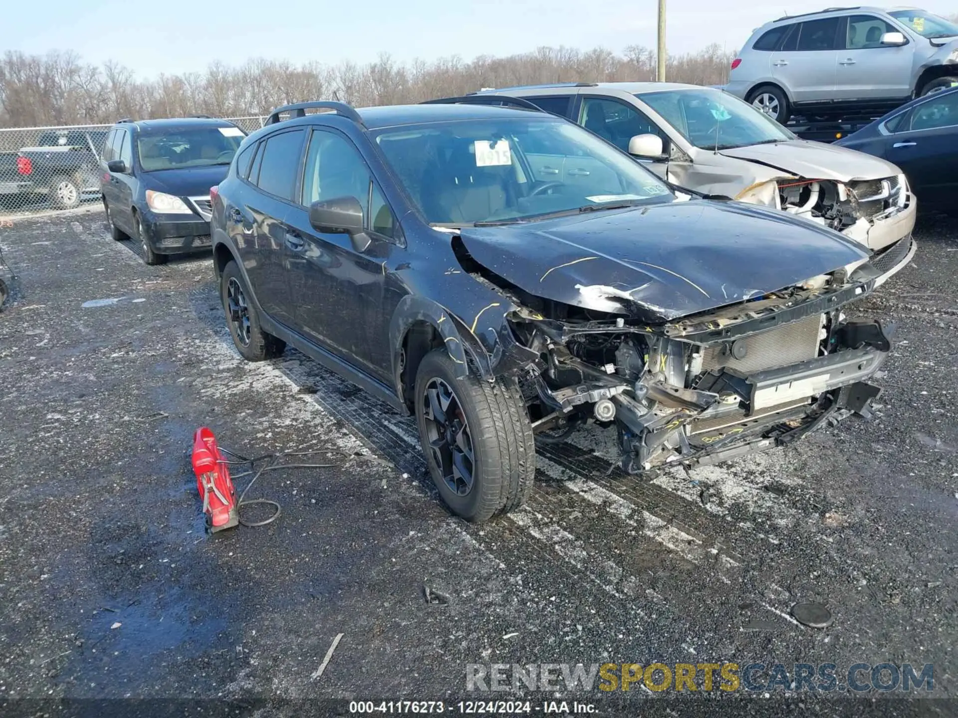 1 fotografías del automóvil dañado JF2GTAAC1K9356283 SUBARU CROSSTREK 2019