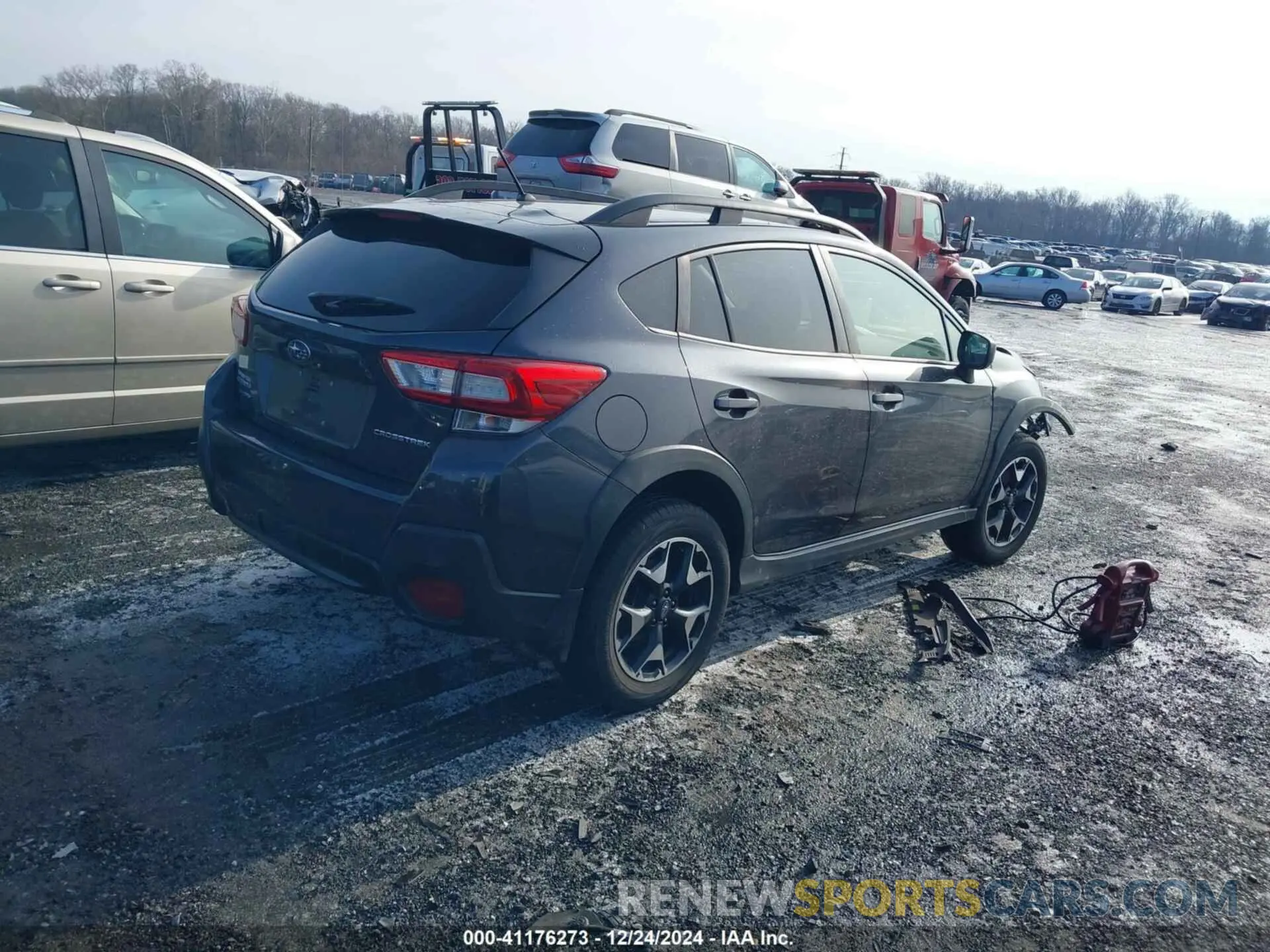 4 fotografías del automóvil dañado JF2GTAAC1K9356283 SUBARU CROSSTREK 2019