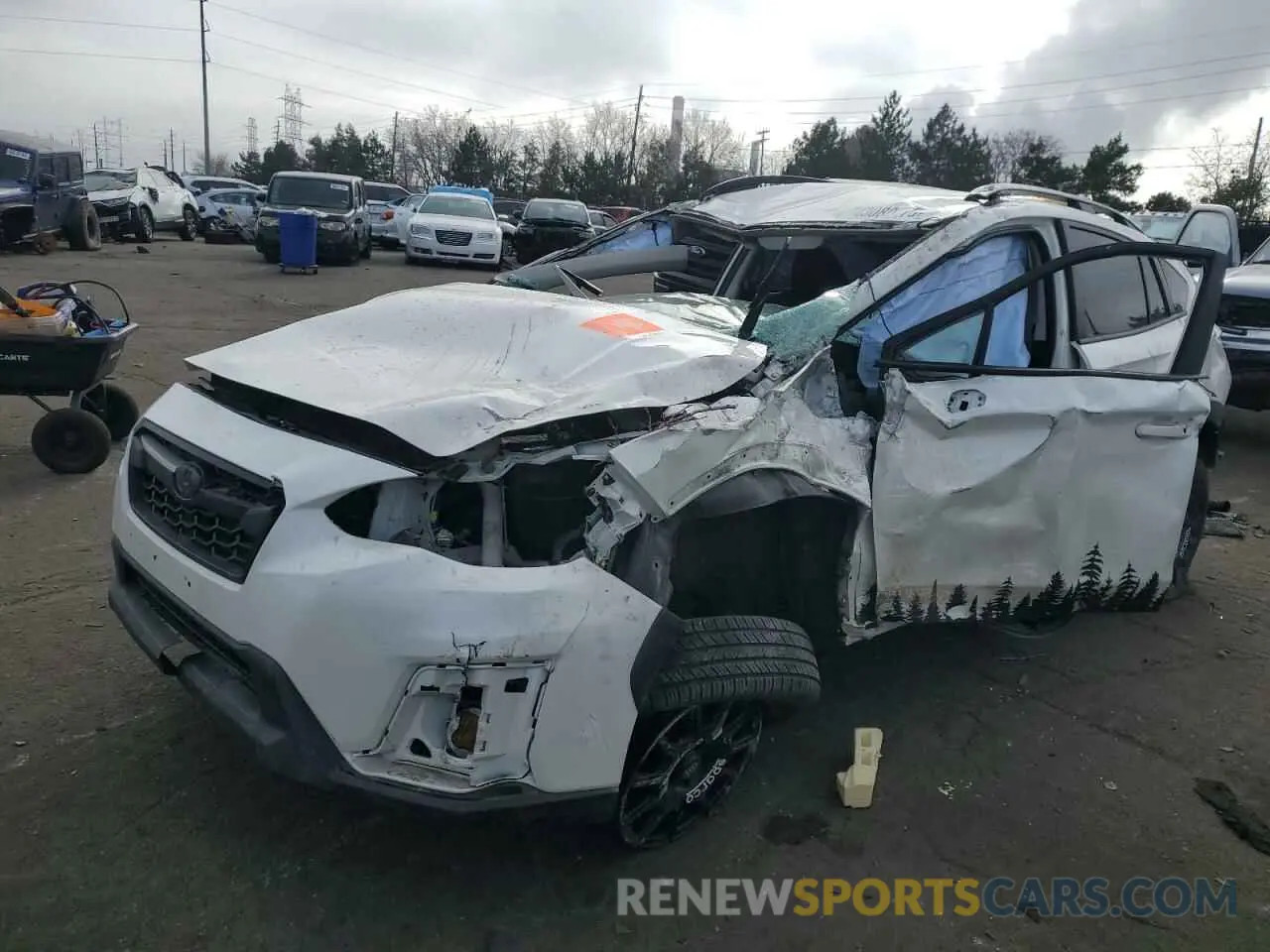 1 fotografías del automóvil dañado JF2GTAAC1KG252761 SUBARU CROSSTREK 2019