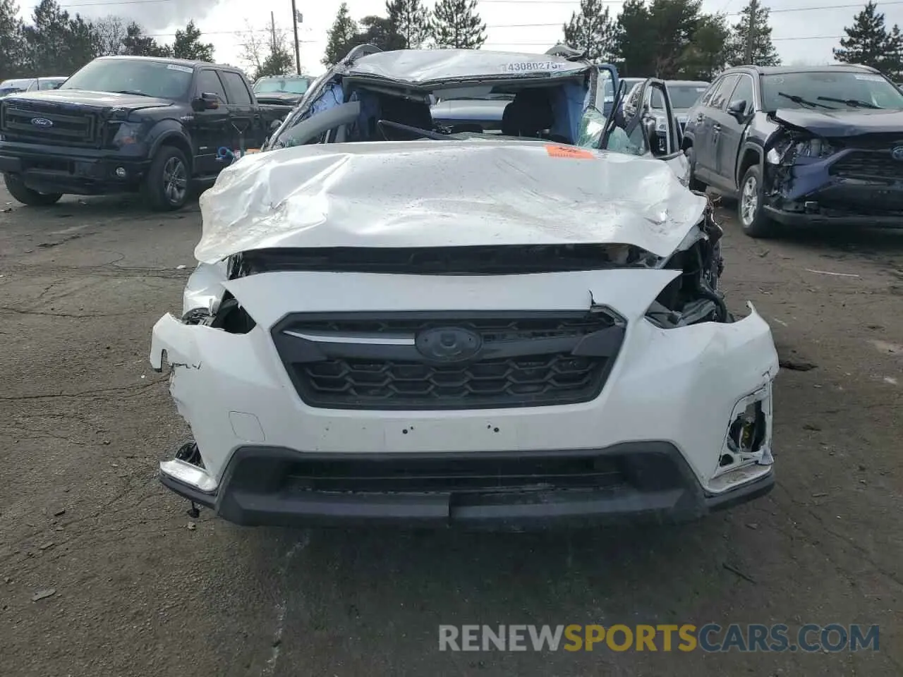 5 fotografías del automóvil dañado JF2GTAAC1KG252761 SUBARU CROSSTREK 2019