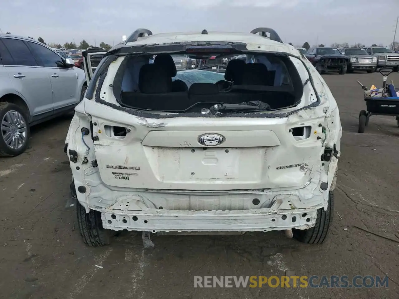 6 fotografías del automóvil dañado JF2GTAAC1KG252761 SUBARU CROSSTREK 2019