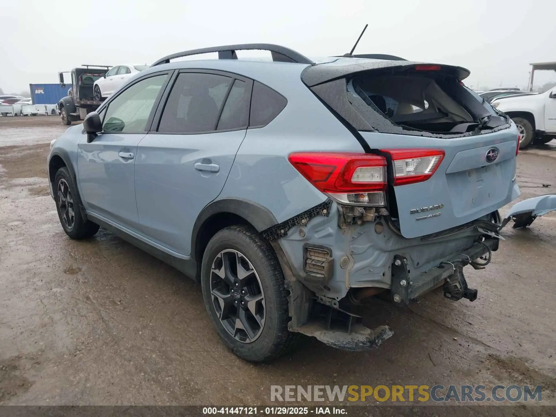 3 fotografías del automóvil dañado JF2GTAAC1KH223562 SUBARU CROSSTREK 2019