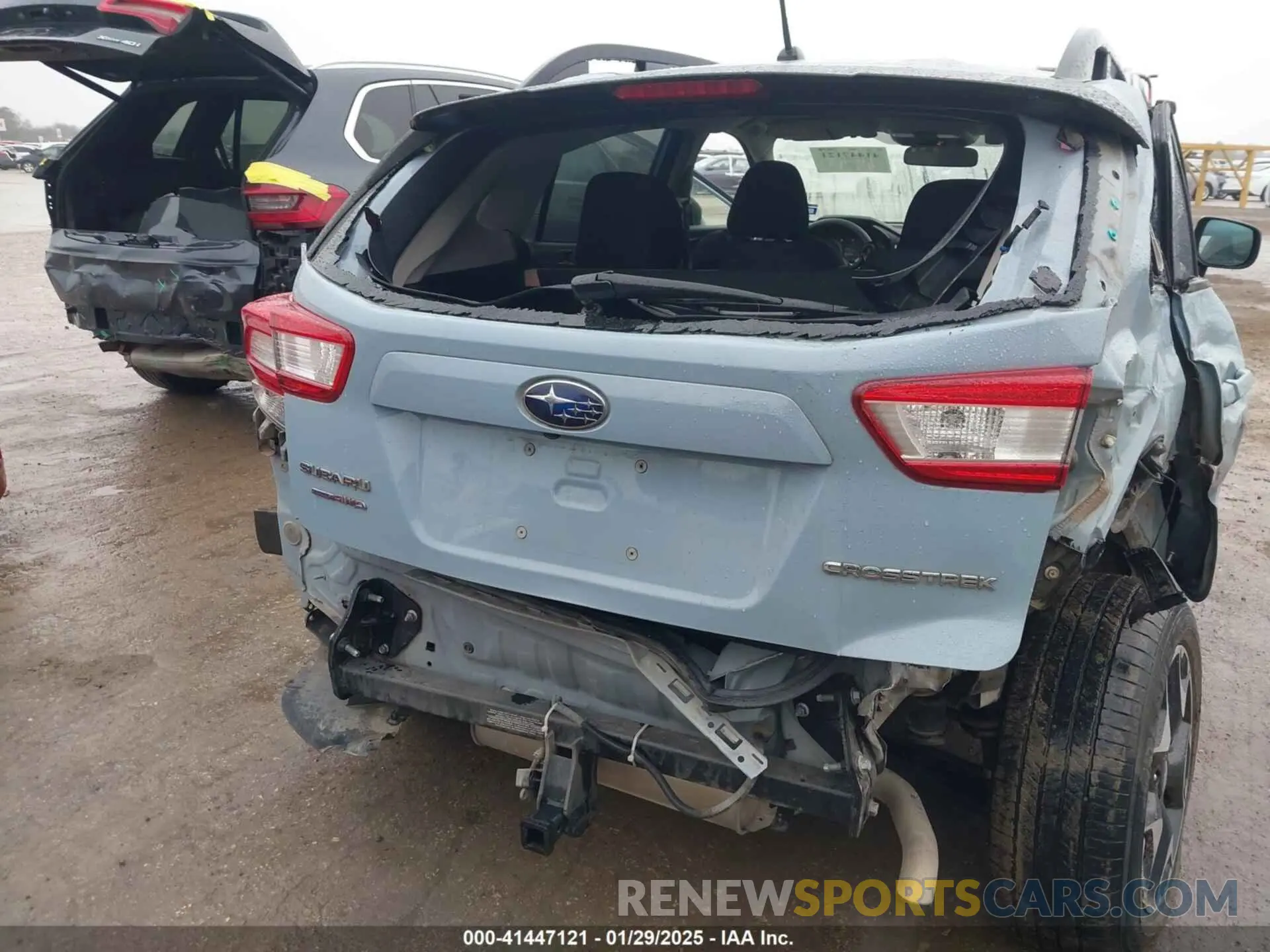 6 fotografías del automóvil dañado JF2GTAAC1KH223562 SUBARU CROSSTREK 2019