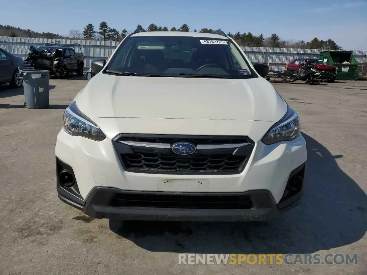 5 fotografías del automóvil dañado JF2GTAAC2K8295712 SUBARU CROSSTREK 2019
