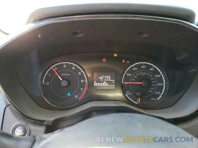 9 fotografías del automóvil dañado JF2GTAAC5KG233422 SUBARU CROSSTREK 2019