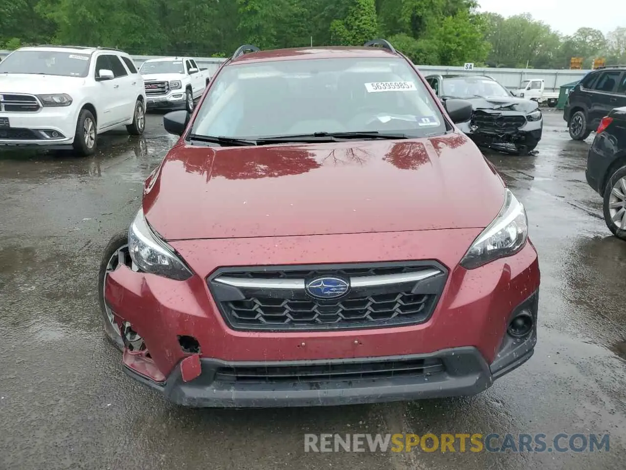 5 fotografías del automóvil dañado JF2GTAAC6K9343514 SUBARU CROSSTREK 2019