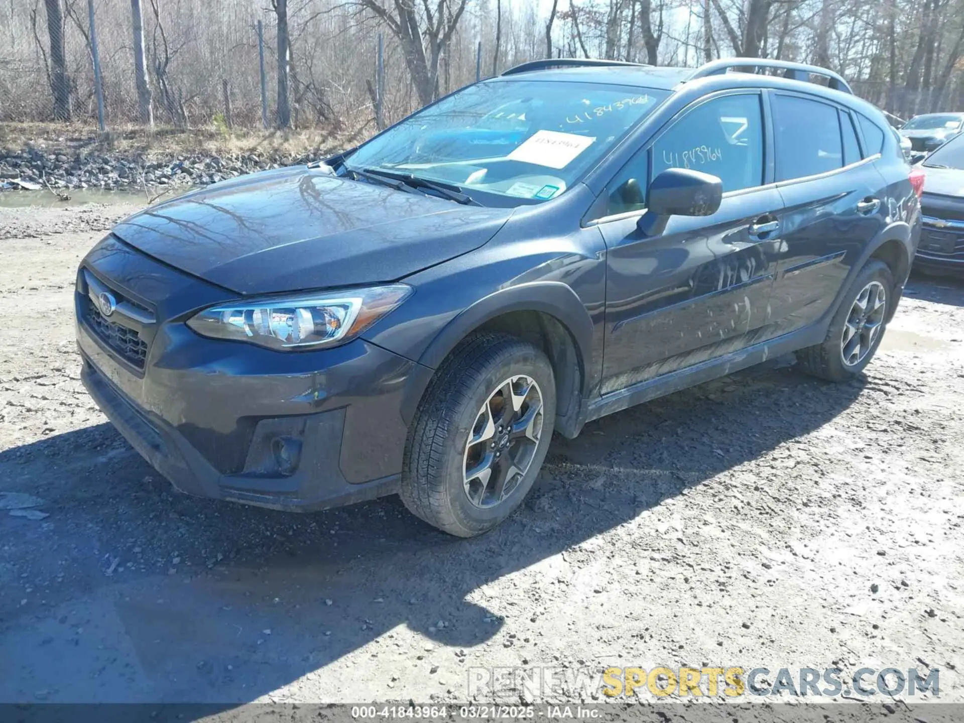 2 fotografías del automóvil dañado JF2GTAAC7KH225025 SUBARU CROSSTREK 2019