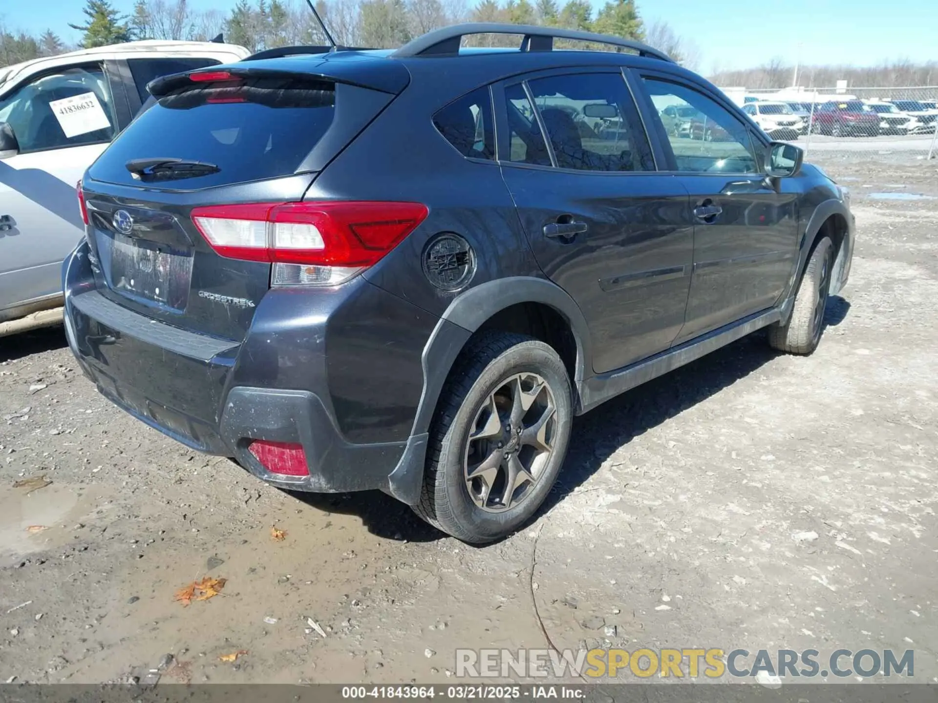 4 fotografías del automóvil dañado JF2GTAAC7KH225025 SUBARU CROSSTREK 2019