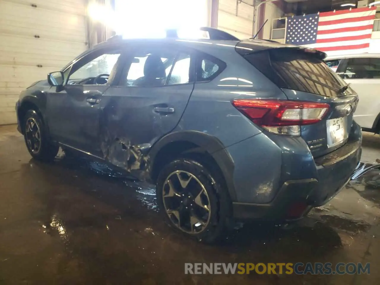 2 fotografías del automóvil dañado JF2GTAAC8K8273908 SUBARU CROSSTREK 2019