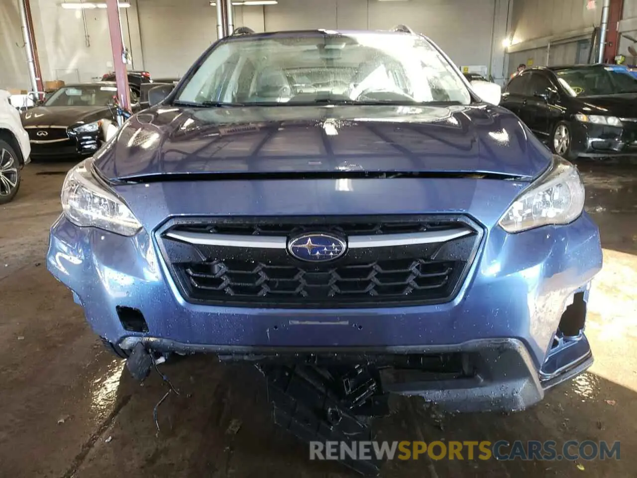 5 fotografías del automóvil dañado JF2GTAAC8K8273908 SUBARU CROSSTREK 2019