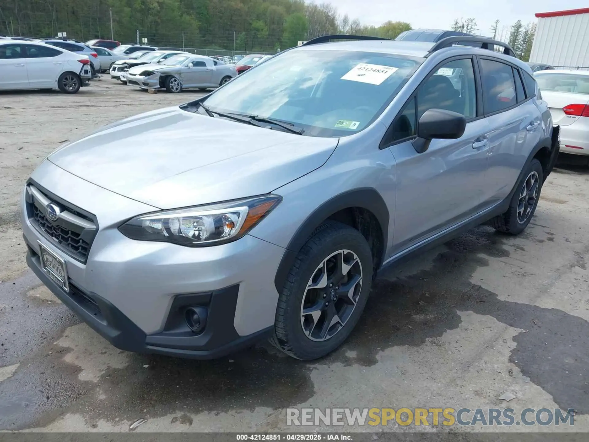 2 fotografías del automóvil dañado JF2GTABC3K8220161 SUBARU CROSSTREK 2019