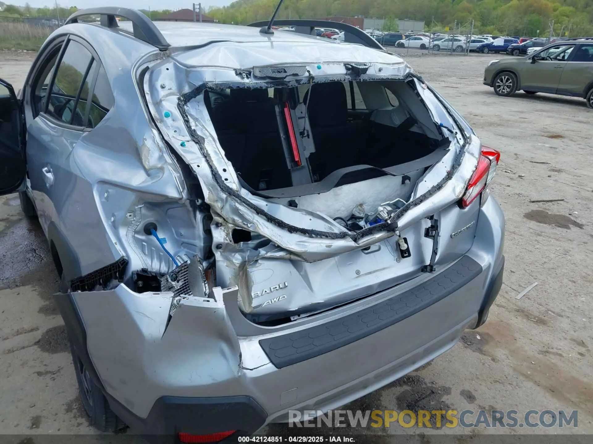 6 fotografías del automóvil dañado JF2GTABC3K8220161 SUBARU CROSSTREK 2019