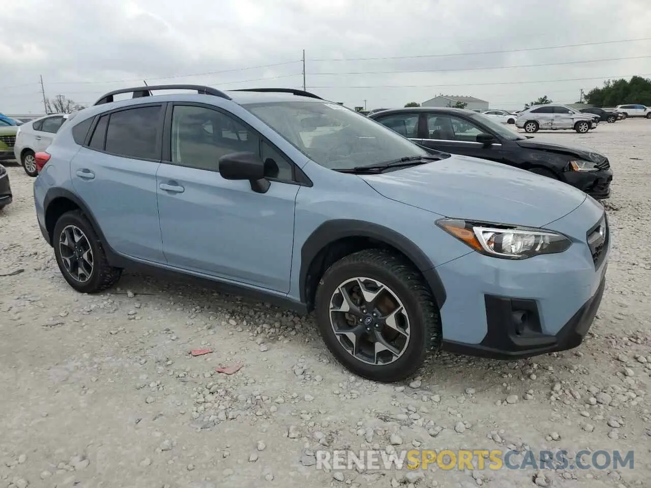 4 fotografías del automóvil dañado JF2GTABC7KH212905 SUBARU CROSSTREK 2019