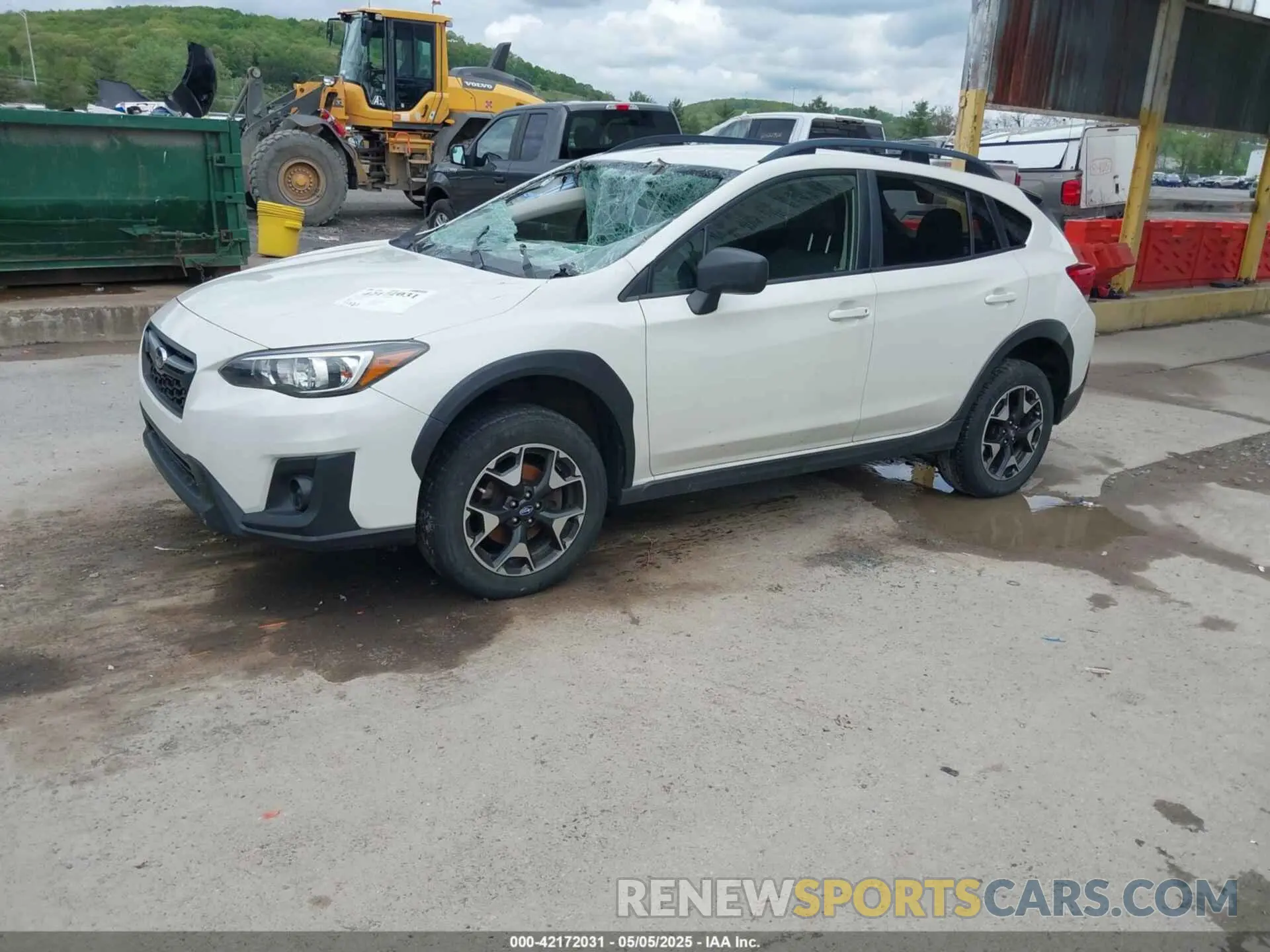 2 fotografías del automóvil dañado JF2GTABCXK8263346 SUBARU CROSSTREK 2019