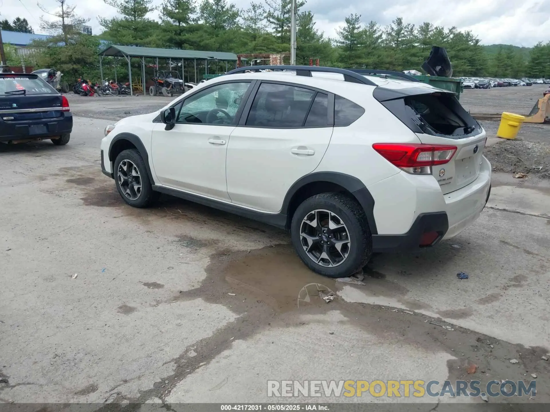 3 fotografías del automóvil dañado JF2GTABCXK8263346 SUBARU CROSSTREK 2019