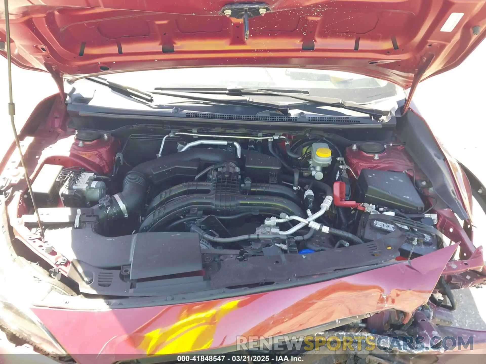 10 fotografías del automóvil dañado JF2GTABCXKH313713 SUBARU CROSSTREK 2019