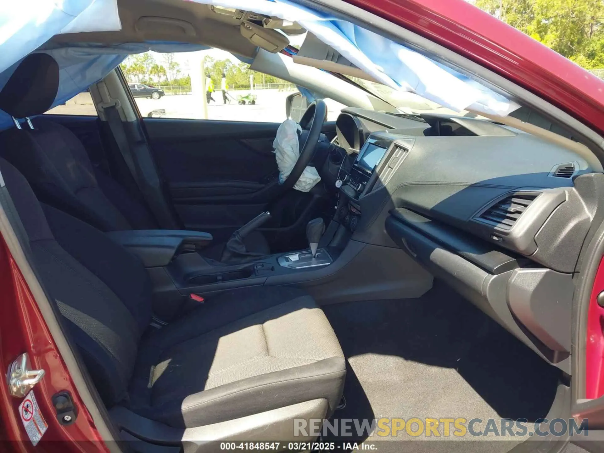 5 fotografías del automóvil dañado JF2GTABCXKH313713 SUBARU CROSSTREK 2019