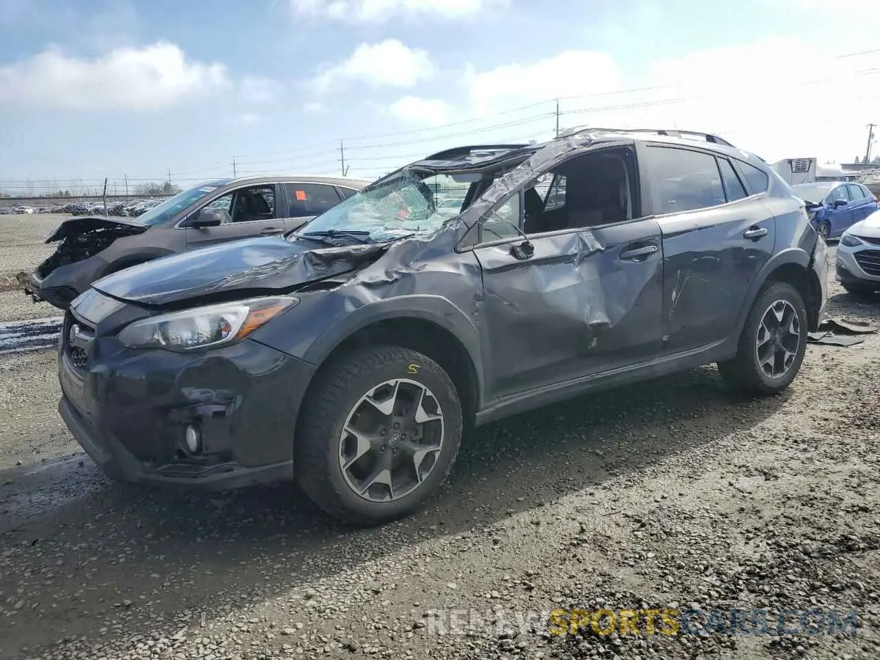 1 fotografías del automóvil dañado JF2GTACC1KG288107 SUBARU CROSSTREK 2019