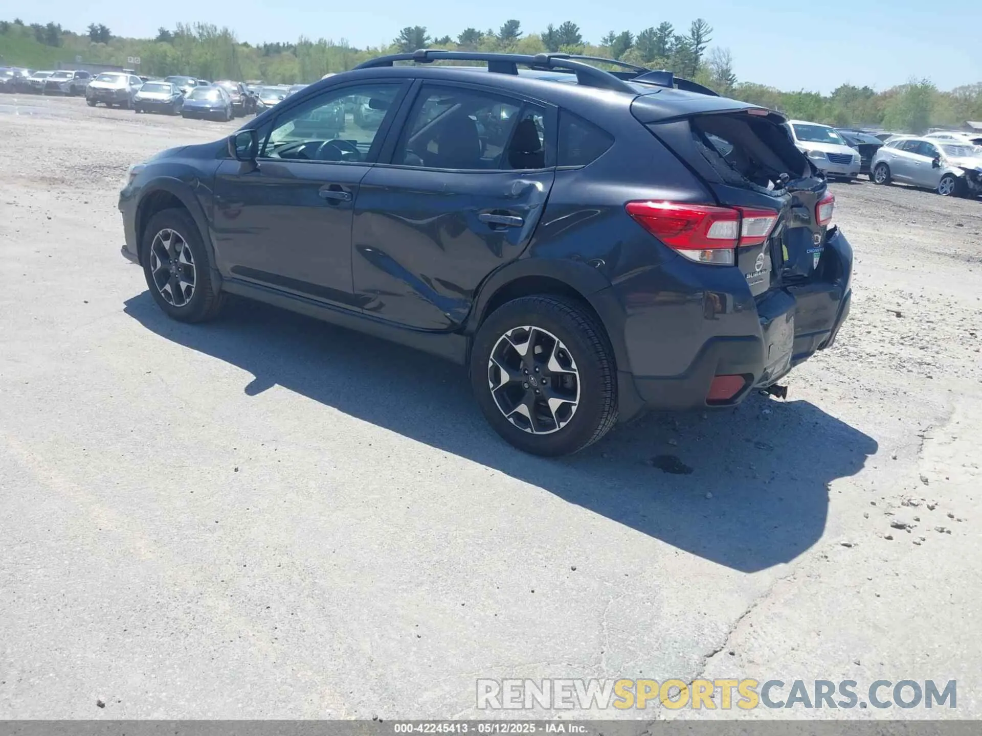 3 fotografías del automóvil dañado JF2GTACC1KH339583 SUBARU CROSSTREK 2019