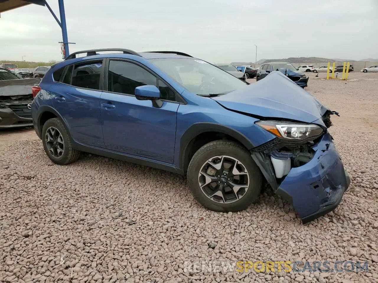 4 fotografías del automóvil dañado JF2GTACC2K8245809 SUBARU CROSSTREK 2019