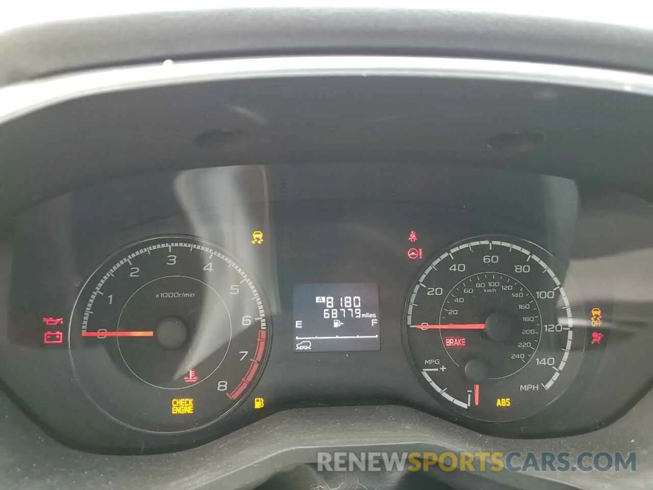 9 fotografías del automóvil dañado JF2GTACC2K8245809 SUBARU CROSSTREK 2019