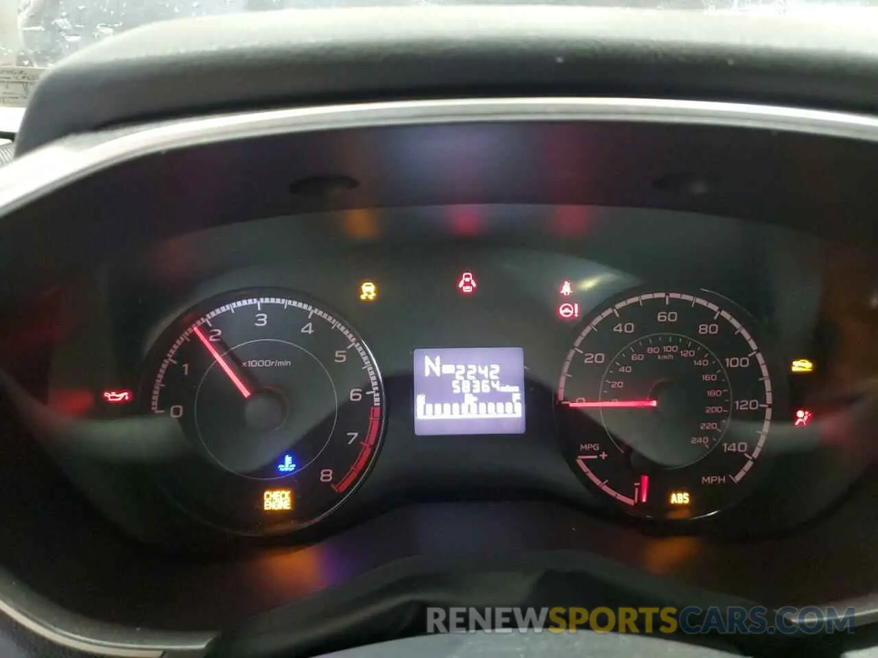 9 fotografías del automóvil dañado JF2GTACC2K8292676 SUBARU CROSSTREK 2019