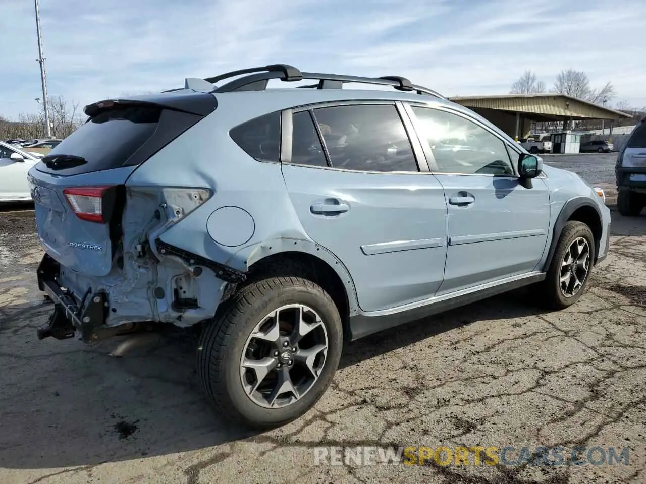 3 fotografías del automóvil dañado JF2GTACC2K9234173 SUBARU CROSSTREK 2019