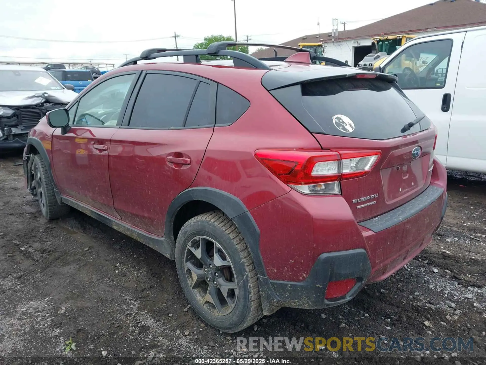 3 fotografías del automóvil dañado JF2GTACC2KH231845 SUBARU CROSSTREK 2019