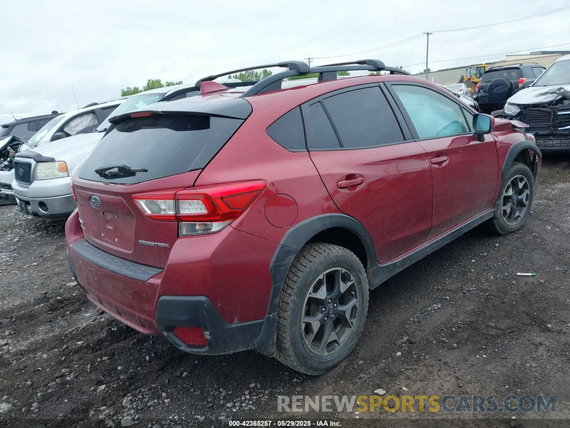 4 fotografías del automóvil dañado JF2GTACC2KH231845 SUBARU CROSSTREK 2019