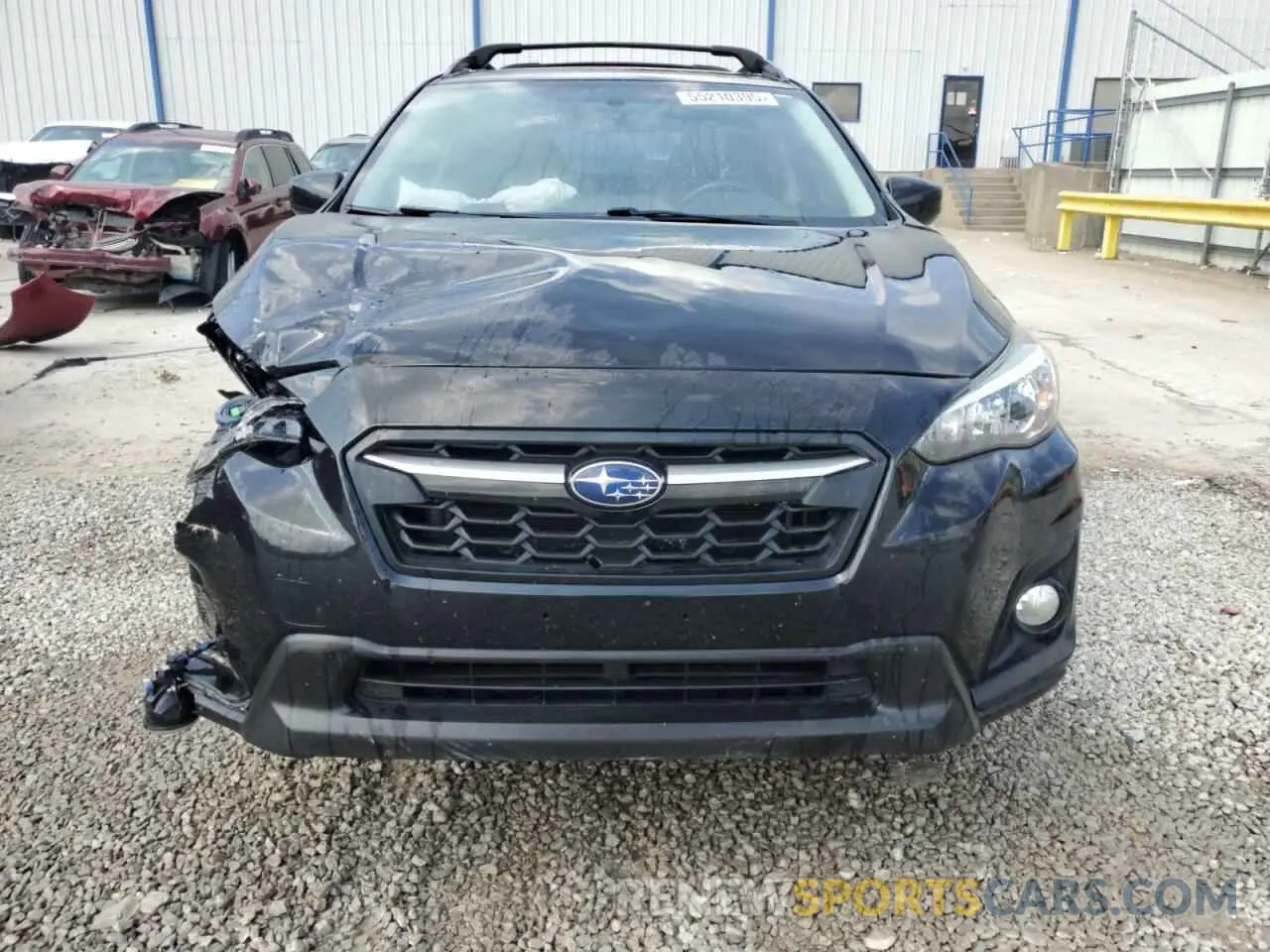 5 fotografías del automóvil dañado JF2GTACC3KH265101 SUBARU CROSSTREK 2019