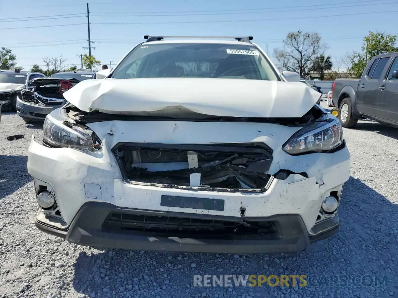 5 fotografías del automóvil dañado JF2GTACC3KH299619 SUBARU CROSSTREK 2019