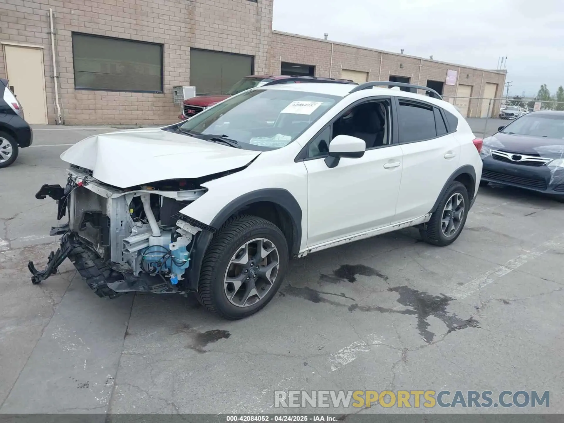 2 fotografías del automóvil dañado JF2GTACC3KH358748 SUBARU CROSSTREK 2019