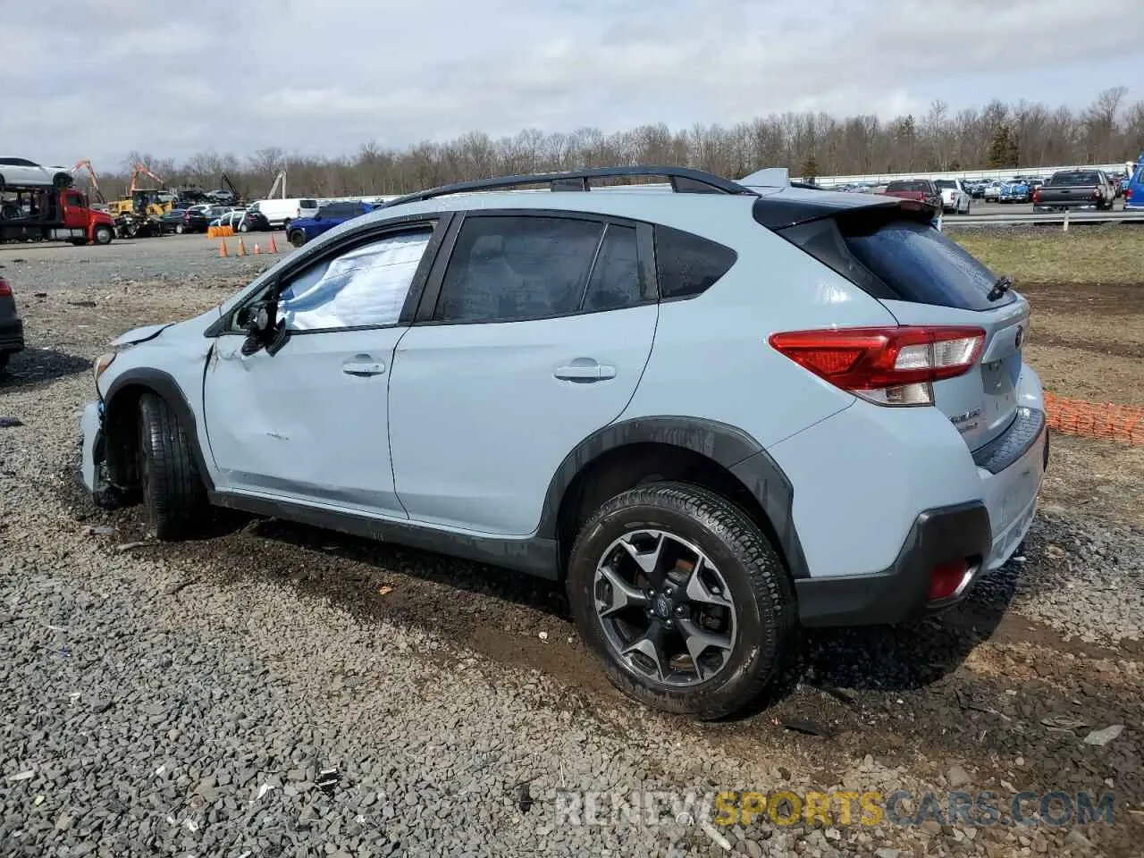 2 fotografías del automóvil dañado JF2GTACC4K8328206 SUBARU CROSSTREK 2019
