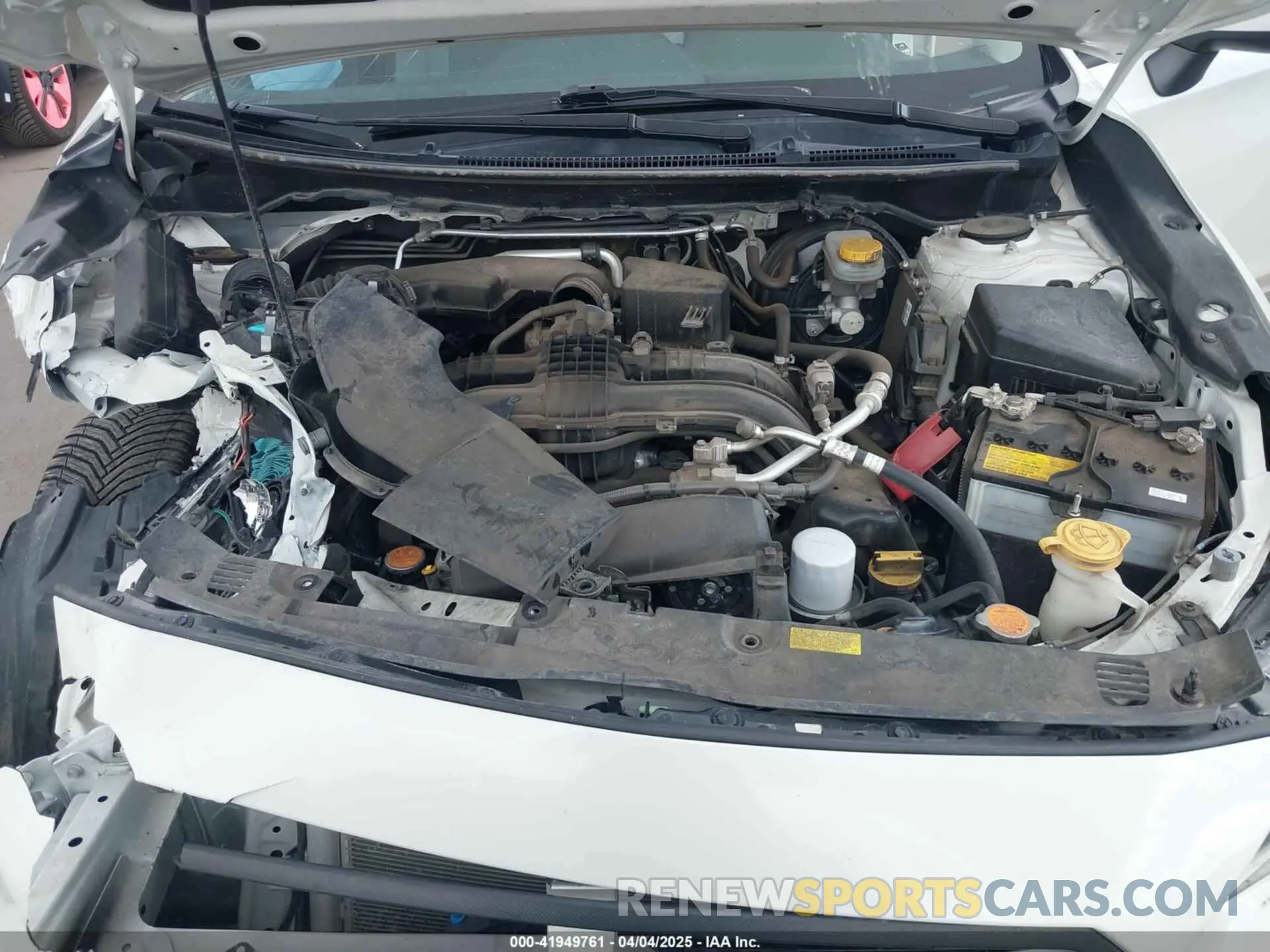 10 fotografías del automóvil dañado JF2GTACC4KH281047 SUBARU CROSSTREK 2019