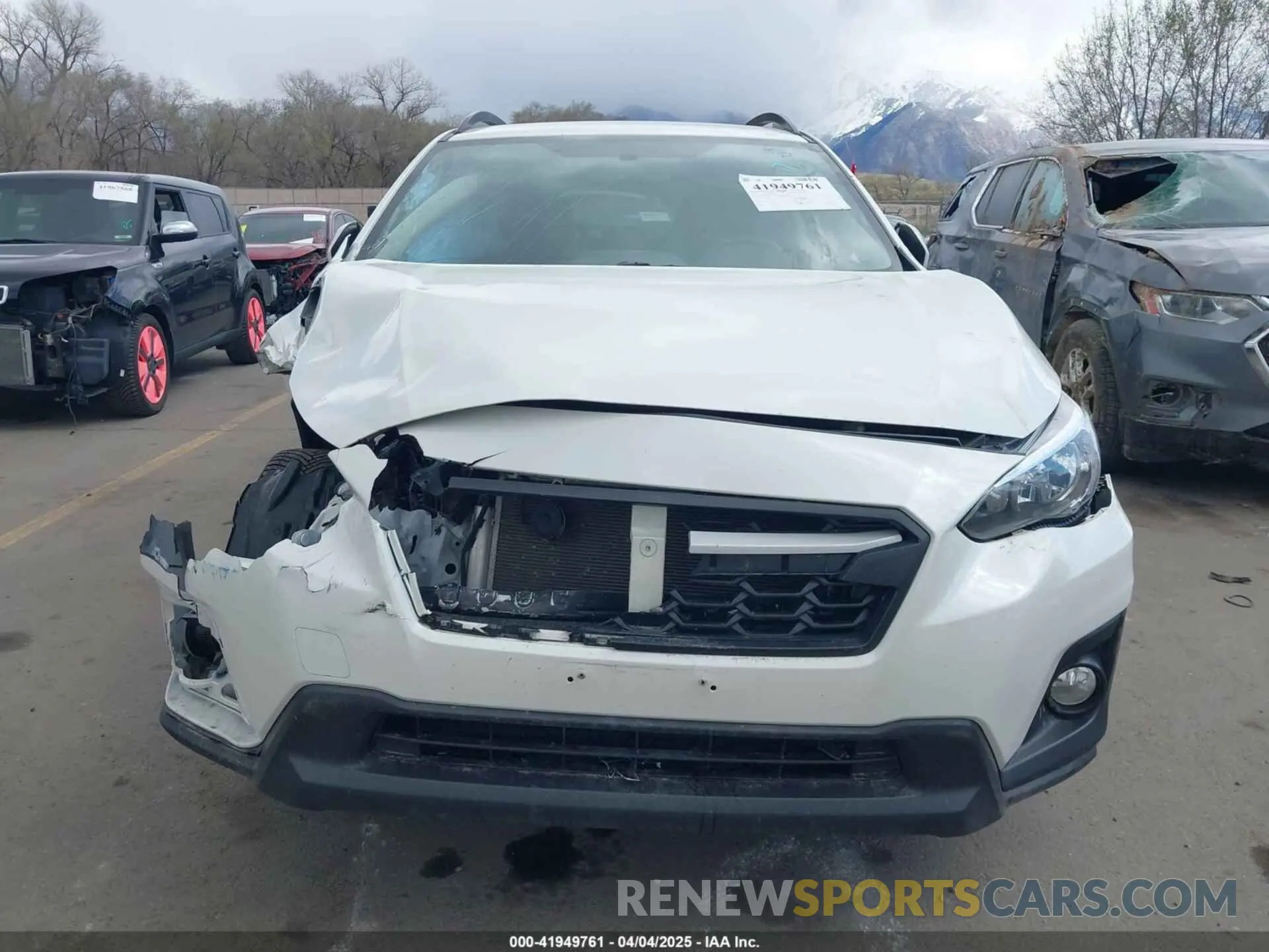 12 fotografías del automóvil dañado JF2GTACC4KH281047 SUBARU CROSSTREK 2019
