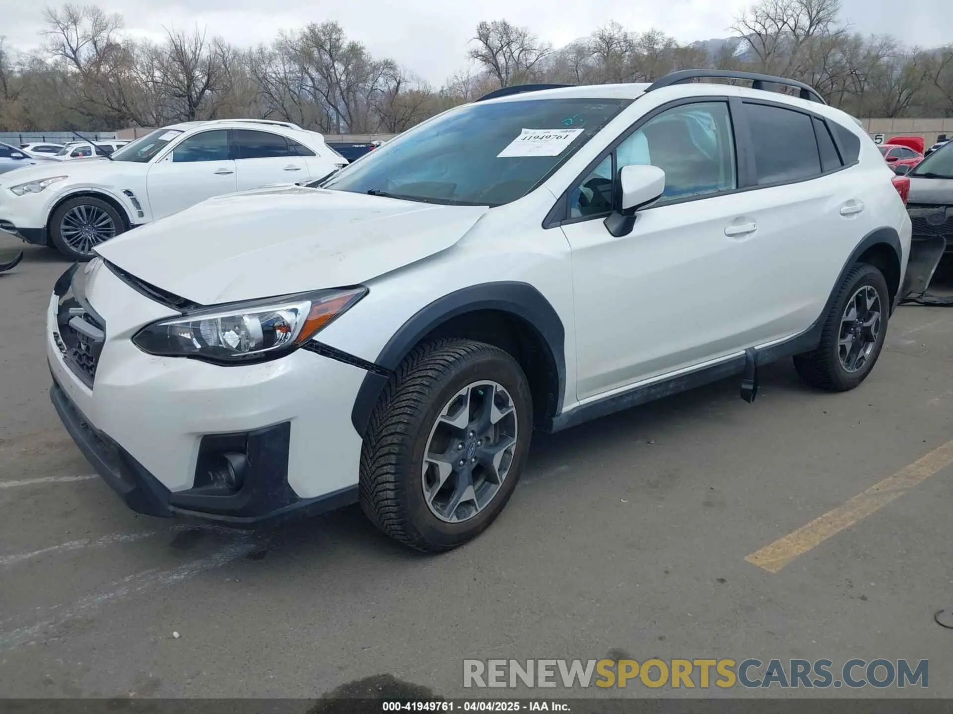 2 fotografías del automóvil dañado JF2GTACC4KH281047 SUBARU CROSSTREK 2019