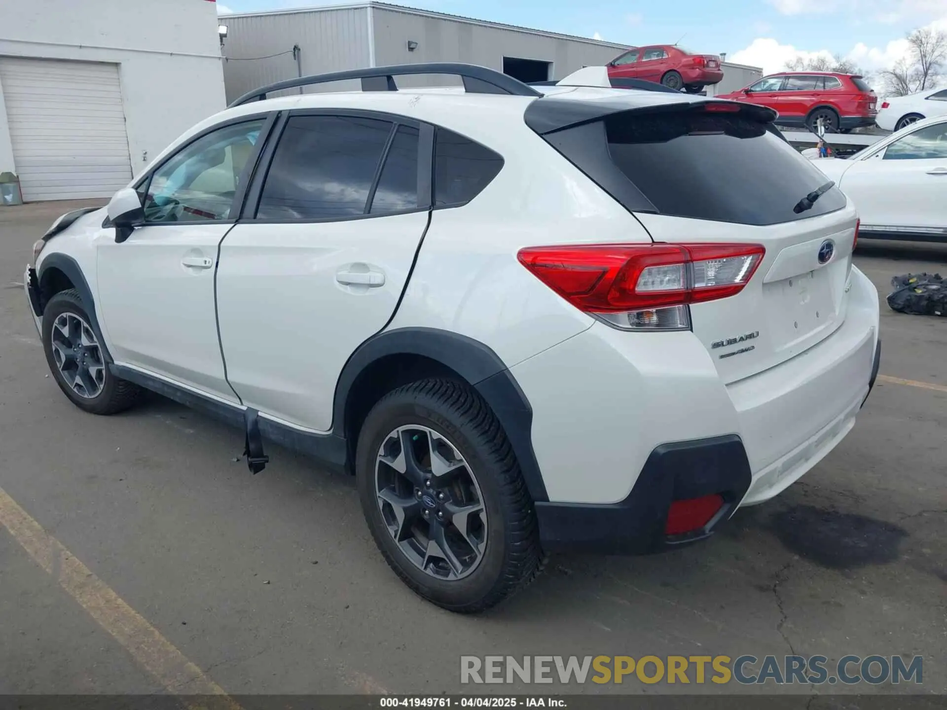 3 fotografías del automóvil dañado JF2GTACC4KH281047 SUBARU CROSSTREK 2019