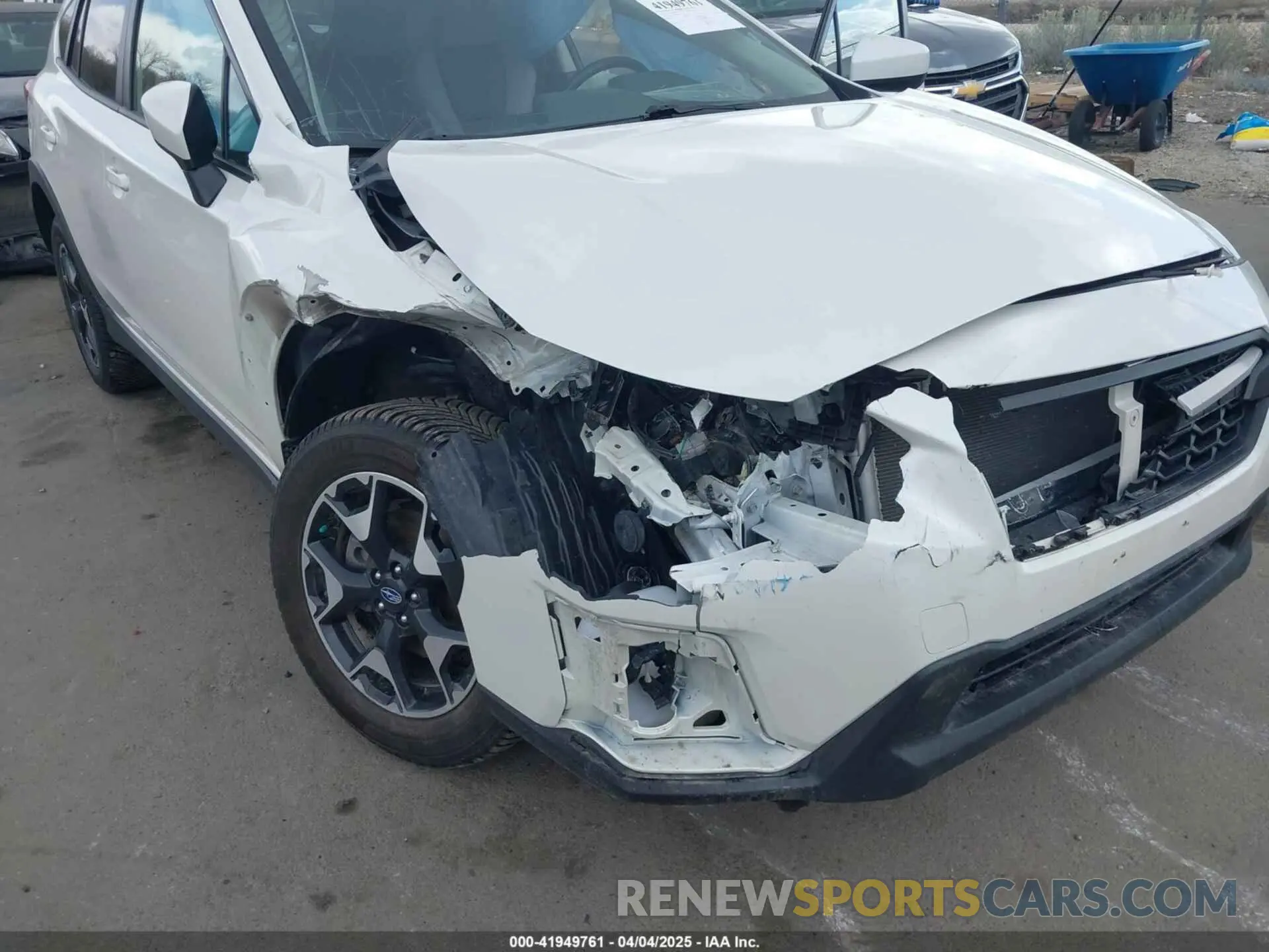 6 fotografías del automóvil dañado JF2GTACC4KH281047 SUBARU CROSSTREK 2019