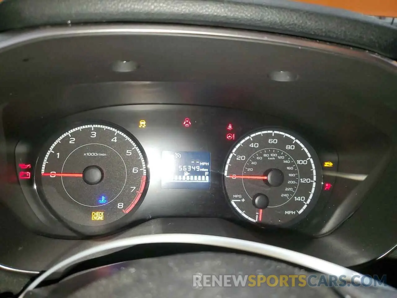 9 fotografías del automóvil dañado JF2GTACC5K8202825 SUBARU CROSSTREK 2019